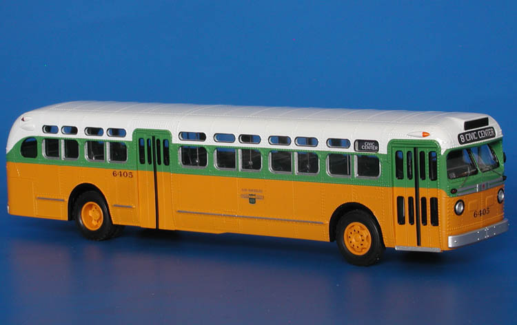1951 gm tdh-5103 (los angeles transit lines 6401-6425 series). SPTC238.02 Model 1 48